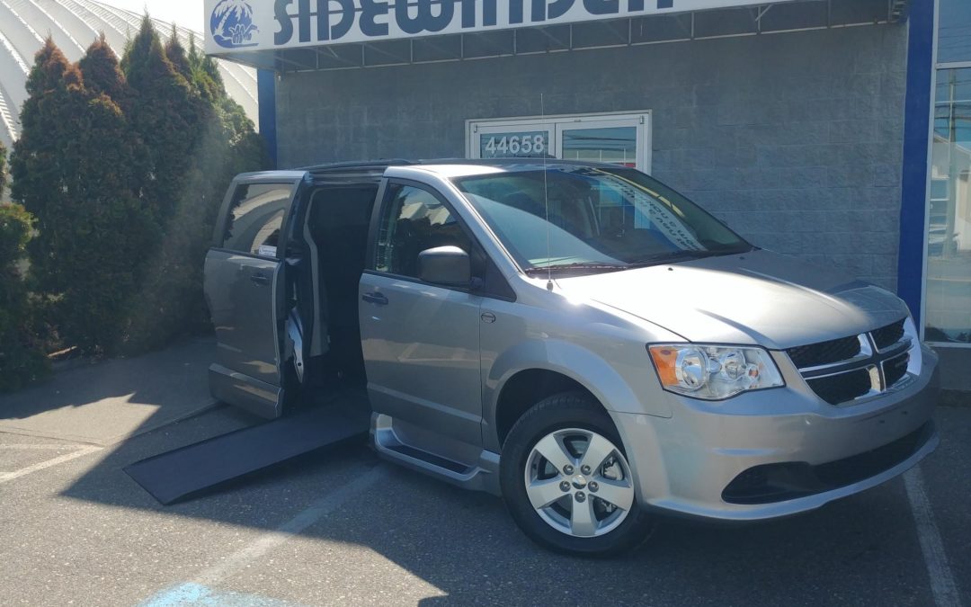 2019 Dodge Grand Caravan with VMI Power Side Entry Conversion